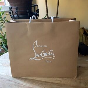 CHRISTIAN LOUBOUTIN Paper Shoppingbag -